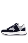 John Richardo 24298 Erkek Hakiki Deri Klasik Sneaker Lacivert
