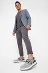 King Paolo K1339 Hawai Erkek Memory Foam Casual Ayakkabı Gri