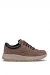 King Paolo L1399N Erkek Hakiki Nubuk Deri Memory Foam Klasik Sneaker Kum