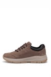 King Paolo L1399N Erkek Hakiki Nubuk Deri Memory Foam Klasik Sneaker Kum