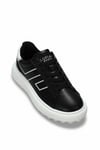 Lufian 111230269 Harold  Erkek Hakiki Deri Klasik Sneaker Siyah