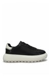 Lufian 111230270 Rainbow Erkek Hakiki Deri Klasik Sneaker Siyah