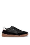 Lufian 111230296 Milo Erkek Hakiki Deri Klasik Sneaker Siyah