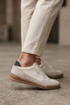 Lufian 111230296 Milo Erkek Hakiki Deri Klasik Sneaker Beyaz
