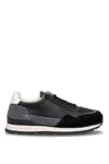 Lufian 111230302 Leo Erkek Hakiki Deri Klasik Sneaker Siyah
