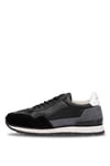 Lufian 111230302 Leo Erkek Hakiki Deri Klasik Sneaker Siyah