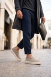 Lufian 111230309 Zayn Erkek Hakiki Deri Klasik Sneaker Kum