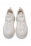 Lufian 121230033 Tomris 25K Kadın Hakiki Deri Klasik Sneaker Beyaz