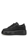 Lufian 121230064 Estel Kadın Hakiki Deri Klasik Sneaker Siyah