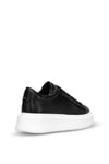 Lufian 121230109 Grace Kadın Hakiki Deri Klasik Sneaker Siyah
