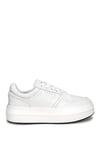 Lufian 122230040 Vanessa Kadın Hakiki Deri Klasik Sneaker Beyaz
