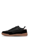 Lufian 26K111230296 Milo Erkek Hakiki Deri Klasik Sneaker Siyah