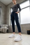 Lumberjack 102013125 Finster Wmn 6FX Kadın Klasik Sneaker Beyaz