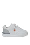 Lumberjack 102697157 6W Rich JR 6PR Filet Erkek Çocuk Klasik Sneaker Beyaz - Turuncu