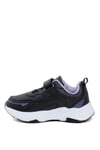 M.P 242-3357FT Filet Kız Çocuk Sports Casual Ayakkabı Siyah - Mor