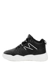 M.P 242-1827ZN Kadın Sports Casual Ayakkabı Siyah - Beyaz