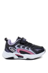 M.P 242-3357FT Filet Kız Çocuk Sports Casual Ayakkabı Siyah - Mor