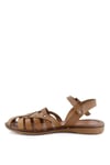 M.P 221-4707ZN Kadın Hakiki Deri Sandalet Taba