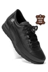 Mammamia 23KA-6010 Hakiki Deri Casual Ayakkabı Siyah