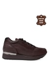 Mammamia 23KA-6160 Hakiki Deri Casual Ayakkabı Kahverengi