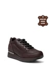 Mammamia 23KA-6160 Hakiki Deri Casual Ayakkabı Kahverengi