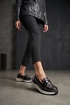 Mammamia D26YA-3240 Kadın Hakiki Deri Casual Ayakkabı Siyah