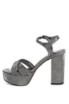 Miss Park Moda PM08 K2044 Kadın Platform Ayakkabı Platin