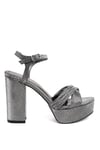 Miss Park Moda PM08 K2044 Kadın Platform Ayakkabı Platin