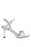 Miss Park Moda PM161 K200/2 Kadın Abiye Ayakkabı Gümüş