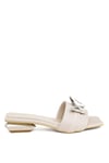 Miss Park Moda PM161 K56/1 Kadın Topuklu Terlik Ten
