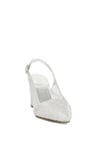 Miss Park Moda PM172 K829 Kadın topuklu Ayakkabı Gümüş