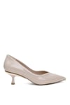 Miss Park Moda PM207 K0552 Kadın Klasik Topuklu Ayakkabı Bej