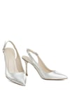Miss Park Moda PM450 K099/2 Kadın Topuklu Ayakkabı Gümüş