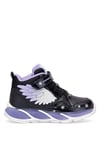 Pepino FK25-2040 Filet Kız Çocuk Sneaker Bot Siyah - Lila