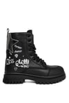 Pepino PK23-1566 Filet Kız Çocuk Sneaker Bot Siyah