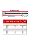 Pierre Cardin PC404 Erkek 4 cm Hakiki Deri Kemer Taba