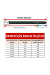 Pierre Cardin PC407N Erkek 4 cm Hakiki Deri Kemer Kahverengi