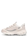 Skechers D-Lites SN896276 Kadın Klasik Sneaker Bej