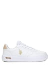 U.S. Polo 101501740 Ellis Kadın Klasik Sneaker Beyaz