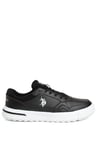 U.S. Polo 101502207 Sampo Erkek Klasik Sneaker Siyah - Beyaz