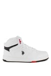 U.S. Polo 101391920 Presto Erkek Hi Sneaker Beyaz - Siyah