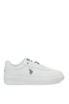 U.S. Polo Assn. 102695916 6F Coster Kadın 6PR Klasik Sneaker Beyaz