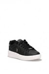 U.S. Polo Assn. A101946743 5F Exxy 5PR Kadın Klasik Sneaker Siyah - Beyaz