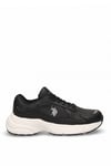 U.S. Polo Assn. 102695929 6F Minny 6PR Kadın Klasik Sneaker Siyah