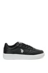 U.S. Polo Assn. 102695703 6F Coster 6PR Erkek Klasik Sneaker Siyah