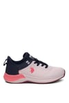 U.S. Polo Assn. 101812668 4W Florin Wmn 4PR Kadın Koşu Ayakkabısı Pudra