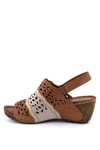 Venüs 22981909 Kadın Hakiki Deri Sandalet Taba