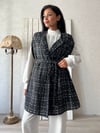  Gri Renk Oversize Tüvit Panço