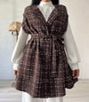  Kahverengi Oversize Tüvit Panço