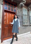 Antrasit Kaşe Kısa Jile Elbise